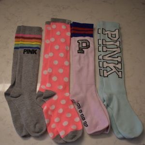 PINK high socks